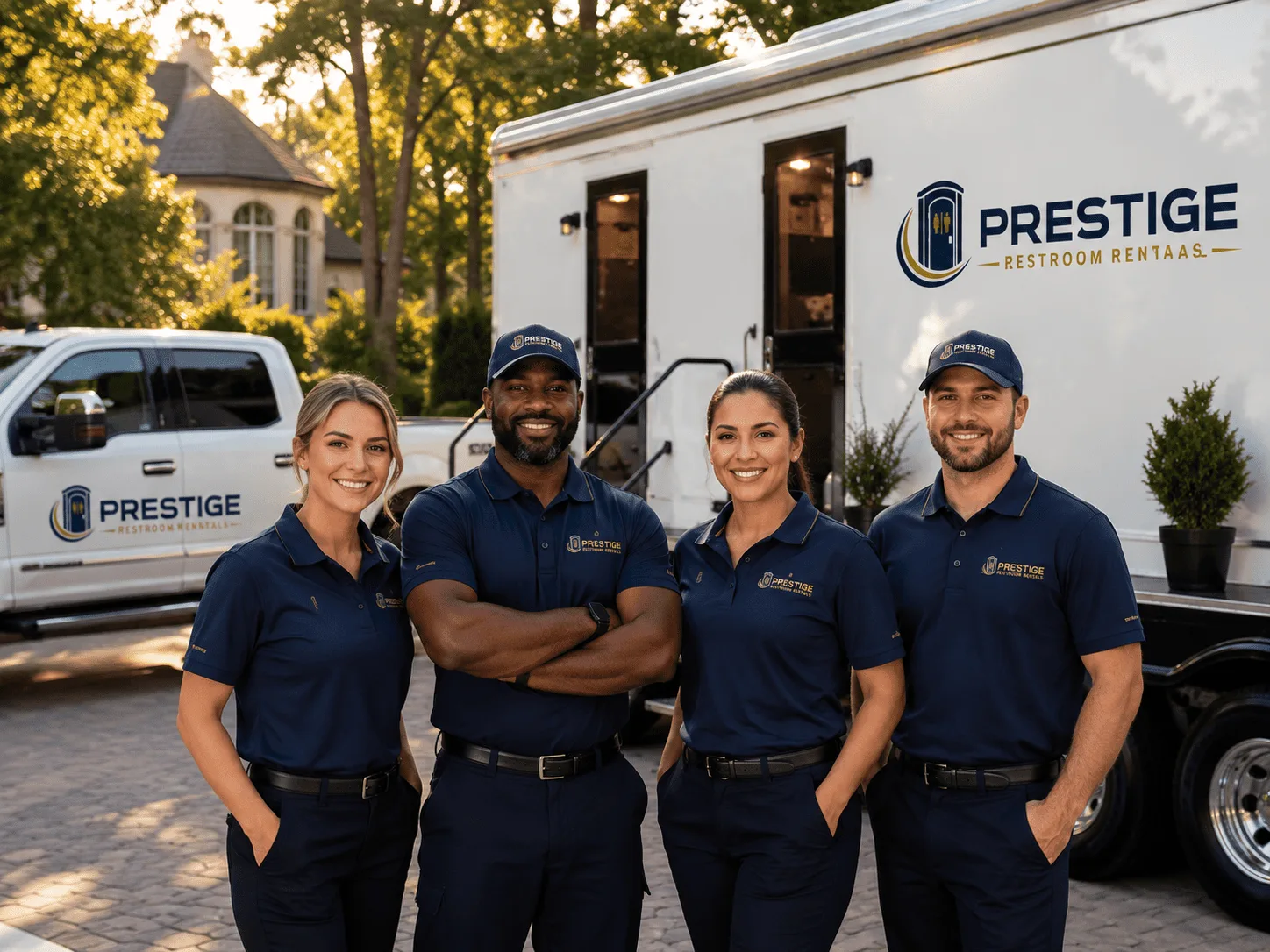 Trusted Luxury Portable Restrooms company in Genoa, WV
